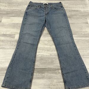 Vintage Y2k LEVIS Blue Jeans Women's Misses 10 Medium Low Rise Bootcut 32X30.5